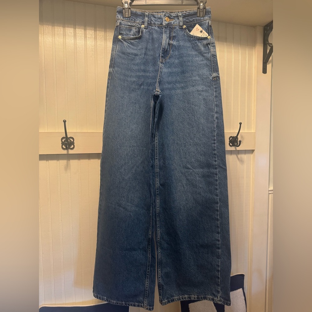 Zara Wide Leg Jeans